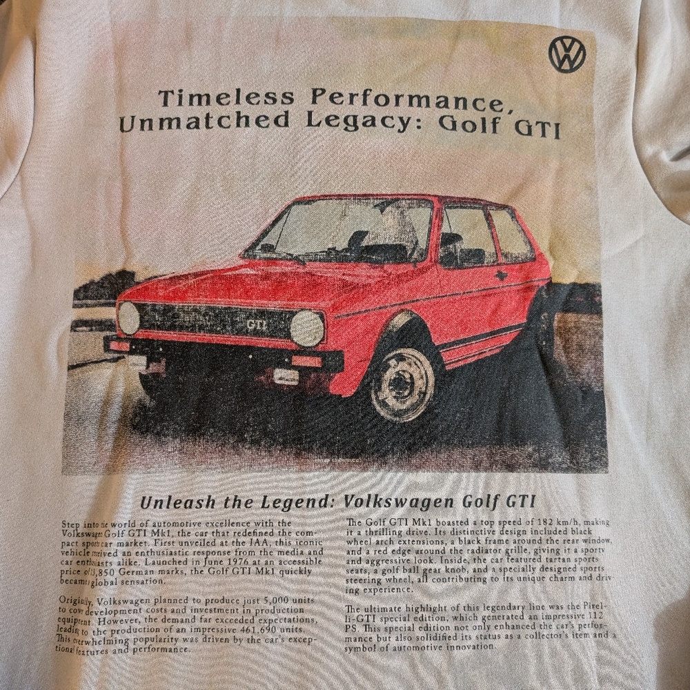 Volkswagen Golf GTI Pullover Hoodie M